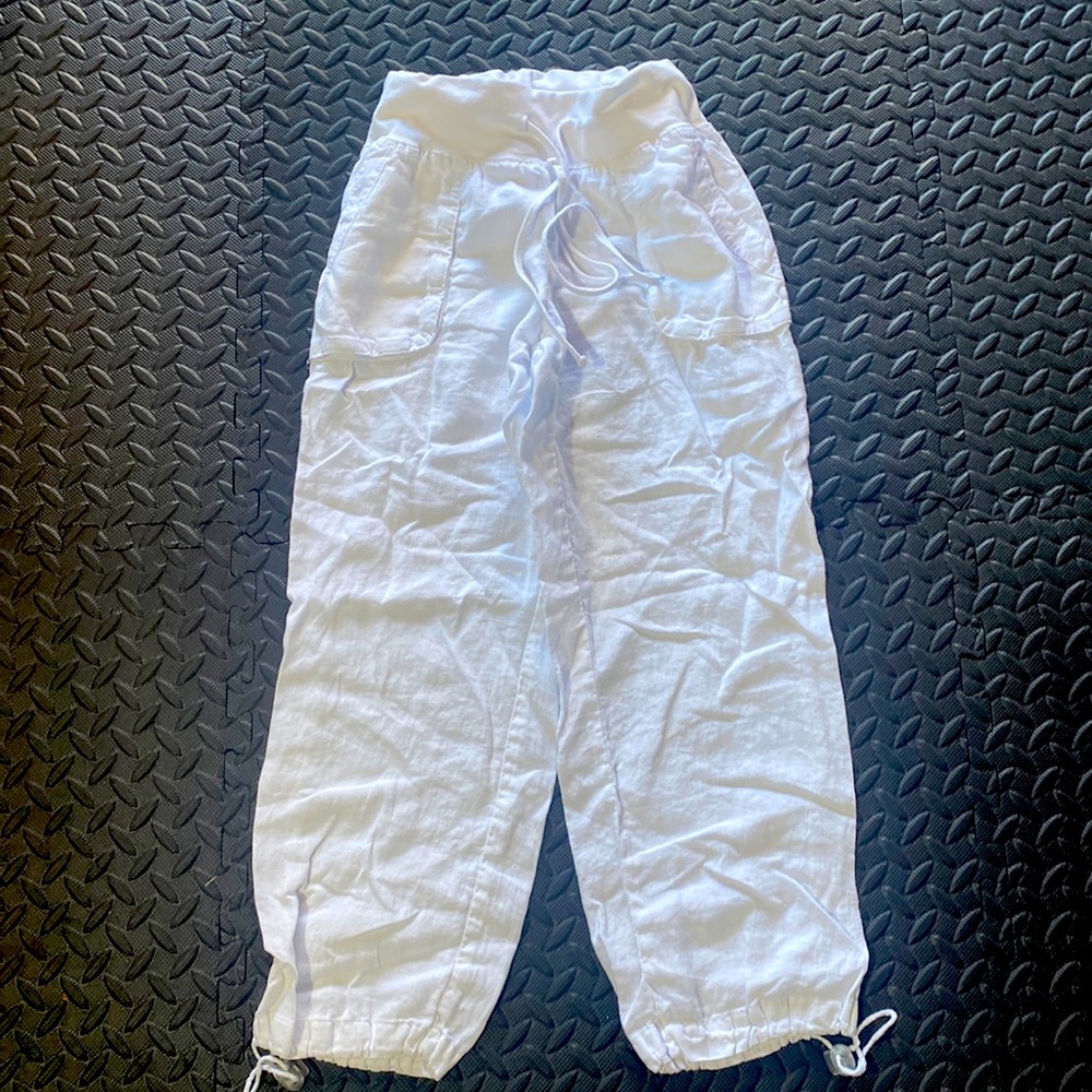 Hard Tail Womens white crop size small